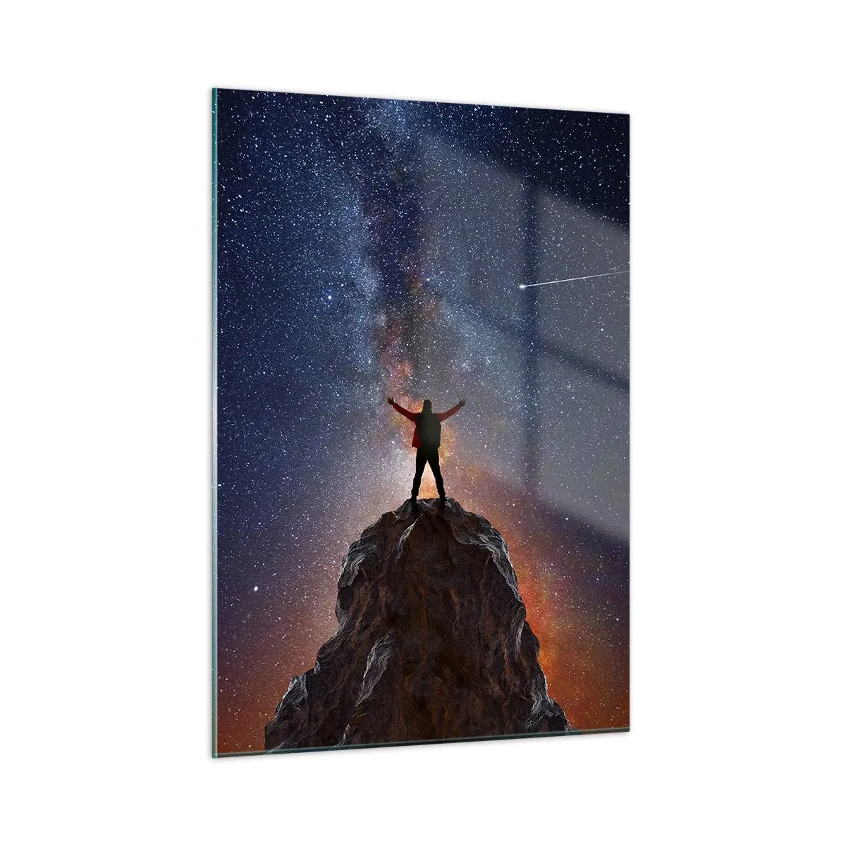 Quadro em vidro - A força está comigo! - 50x70 cm