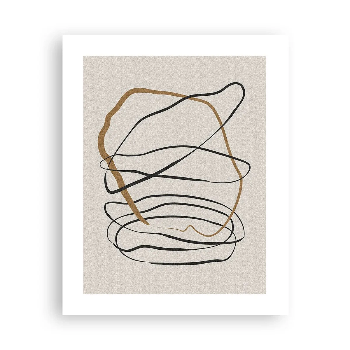 Pôster - Composição – dança em loop - 40x50 cm