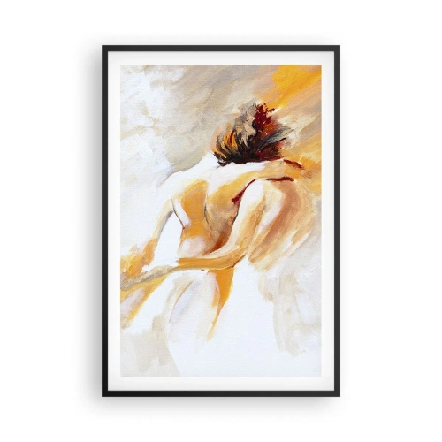 Pôster com moldura preta - No céu da proximidade - 61x91 cm