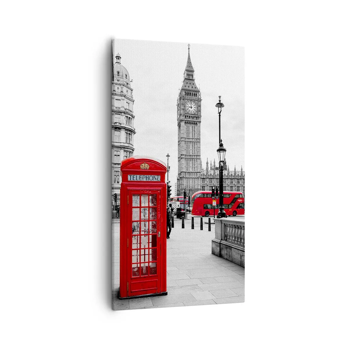 Quadro em tela - Sem dúvida, Londres - 55x100 cm