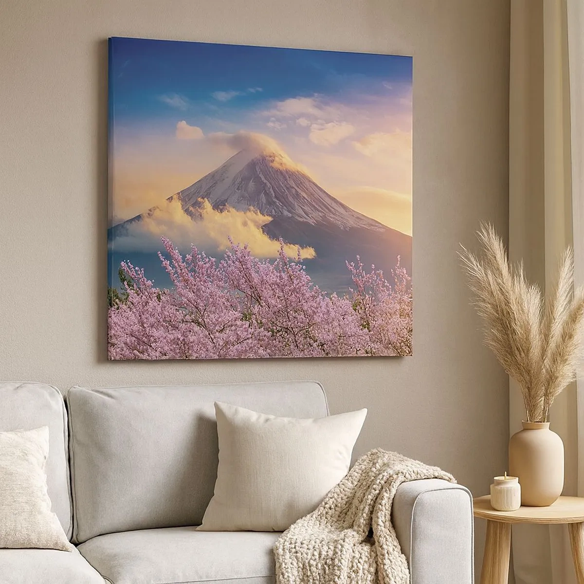 Quadro em tela - Santidade japonesa - 30x30 cm