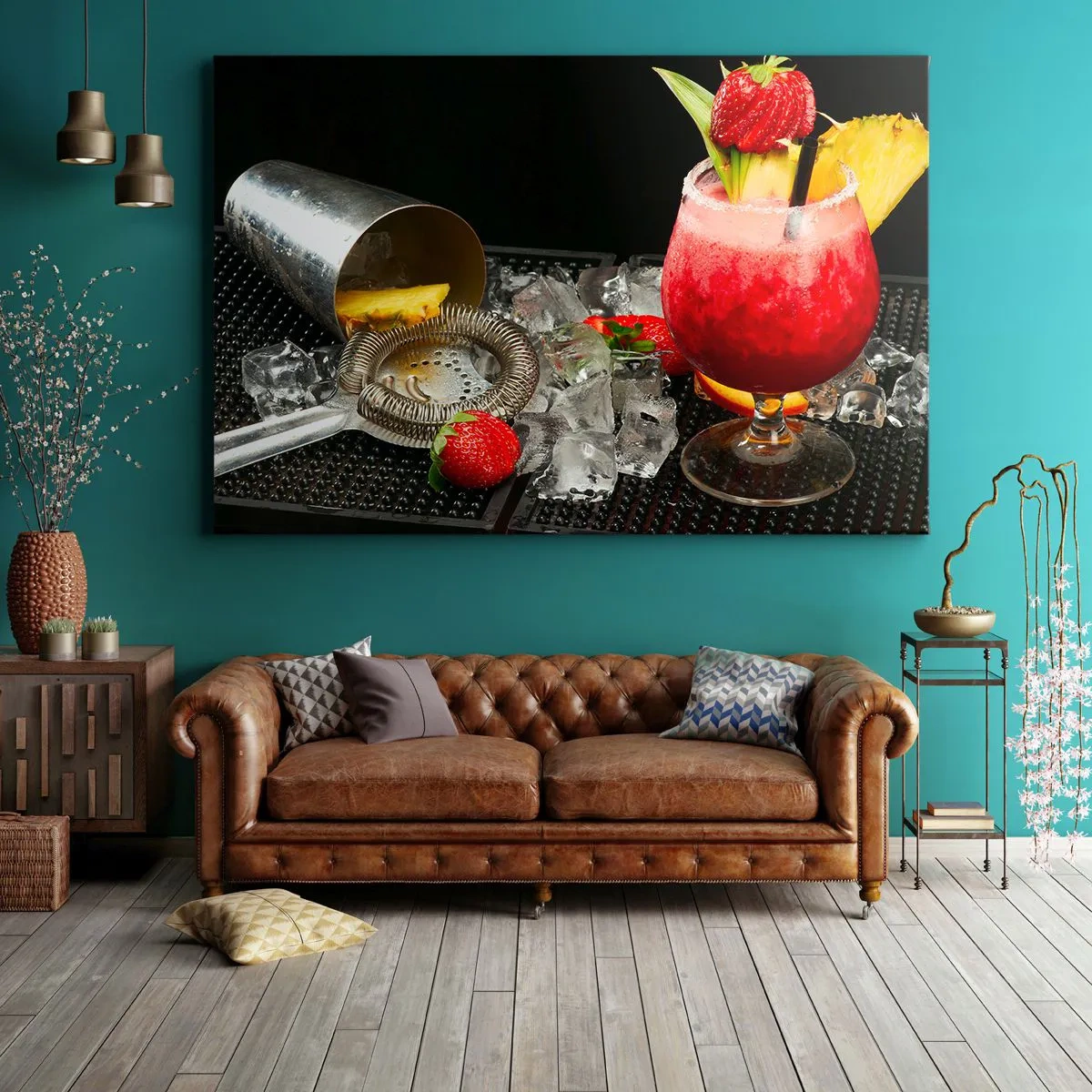 Quadro em tela - Invocar o sabor - 120x80 cm