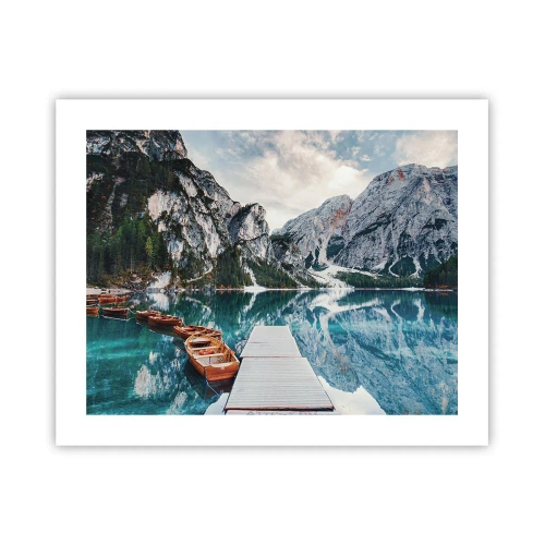 Pôster - Vamos mostrar-lhe a beleza - 50x40 cm