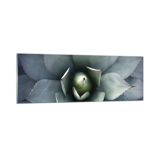 Quadro em vidro - Atrai e adverte - 90x30 cm