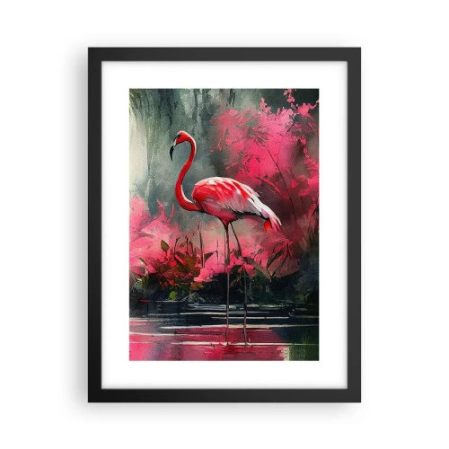 Pôster com moldura preta - Uma lição de graça natural - 30x40 cm