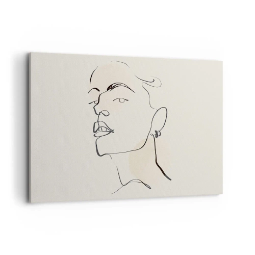 Quadro em tela - Olhar orgulhoso - 120x80 cm