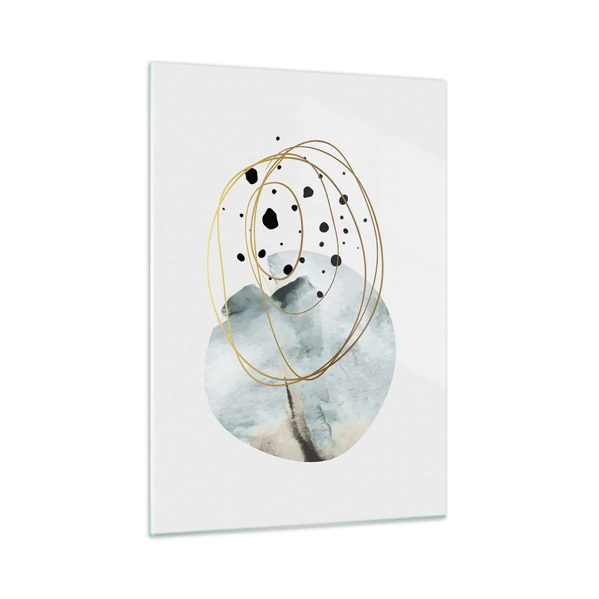 Quadro em vidro - No abraço ao espaço - 50x70 cm