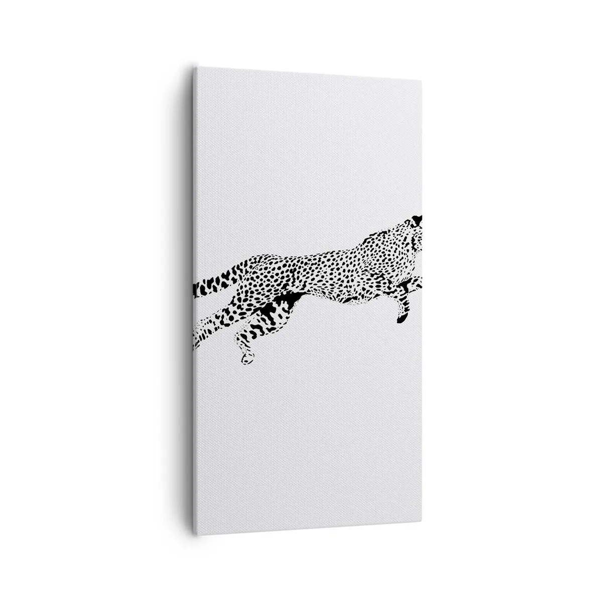 Quadro em tela - O mais rápido da Terra - 55x100 cm