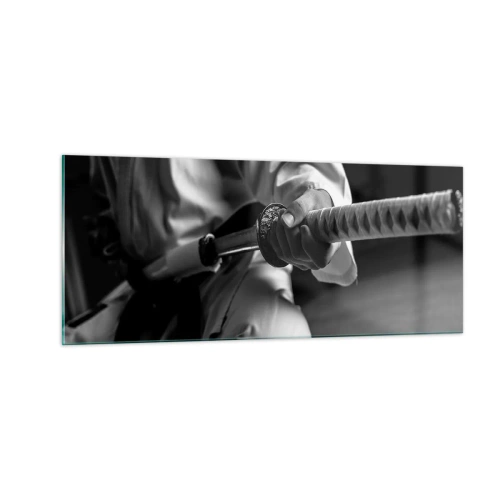 Quadro em vidro - Alma guerreira - 100x40 cm