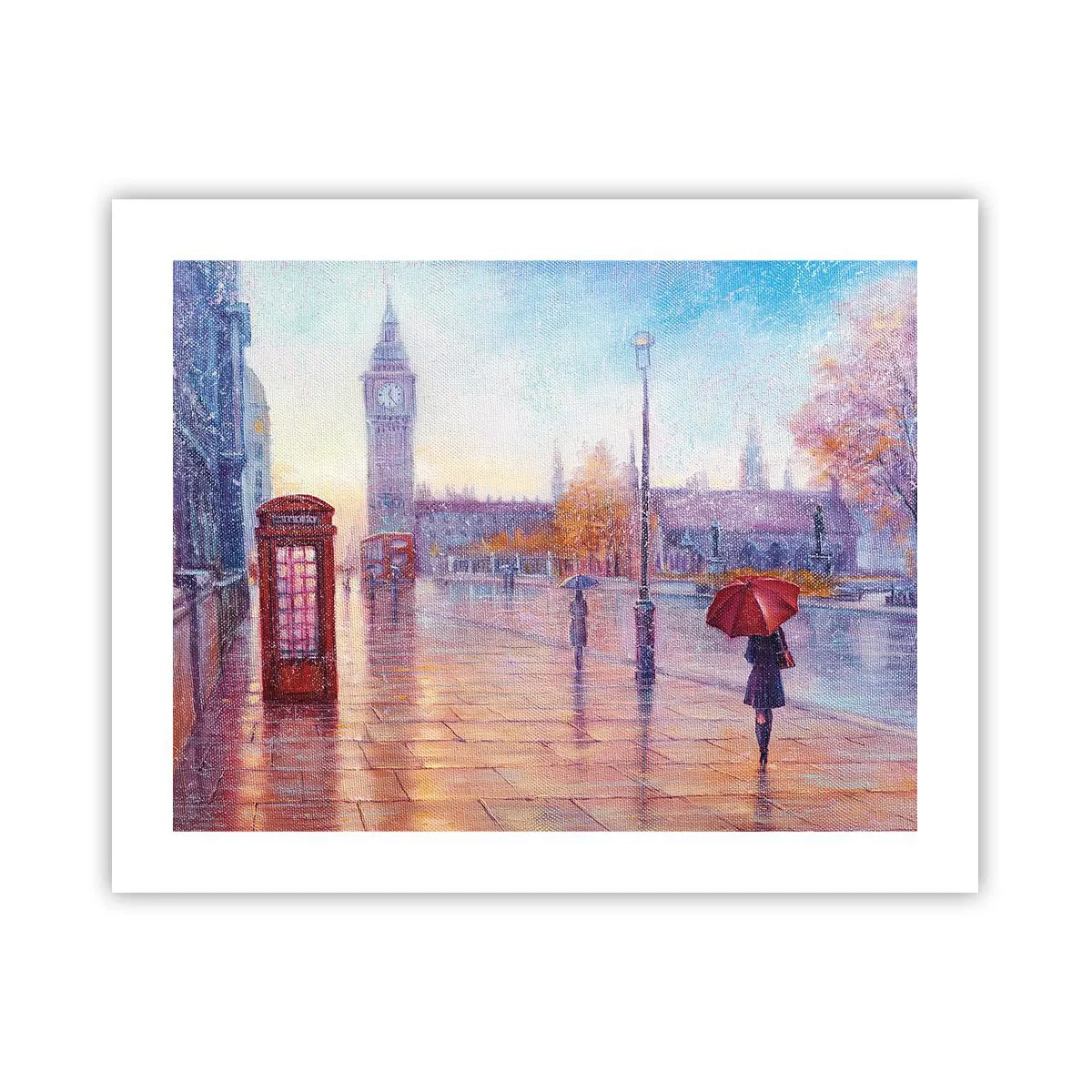 Pôster - Um dia de outono em Londres - 50x40 cm