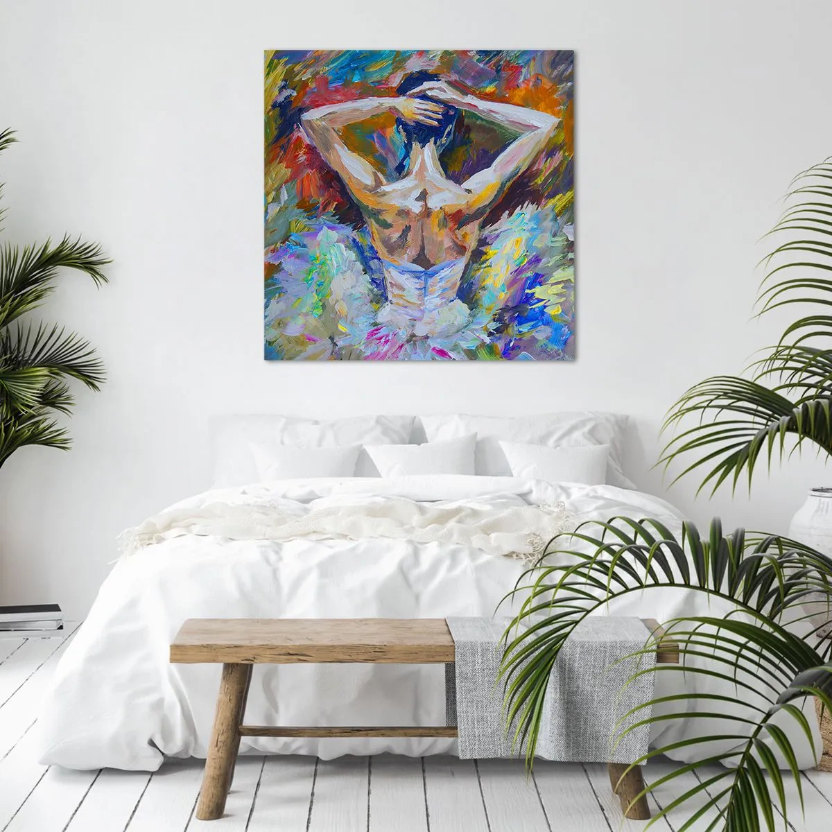 Quadro em tela - Pode ser qualquer coisa - 30x30 cm