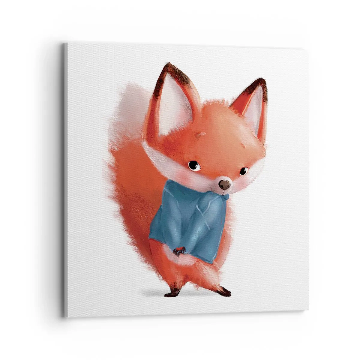 Quadro em tela - Fico bonito nisto? - 70x70 cm