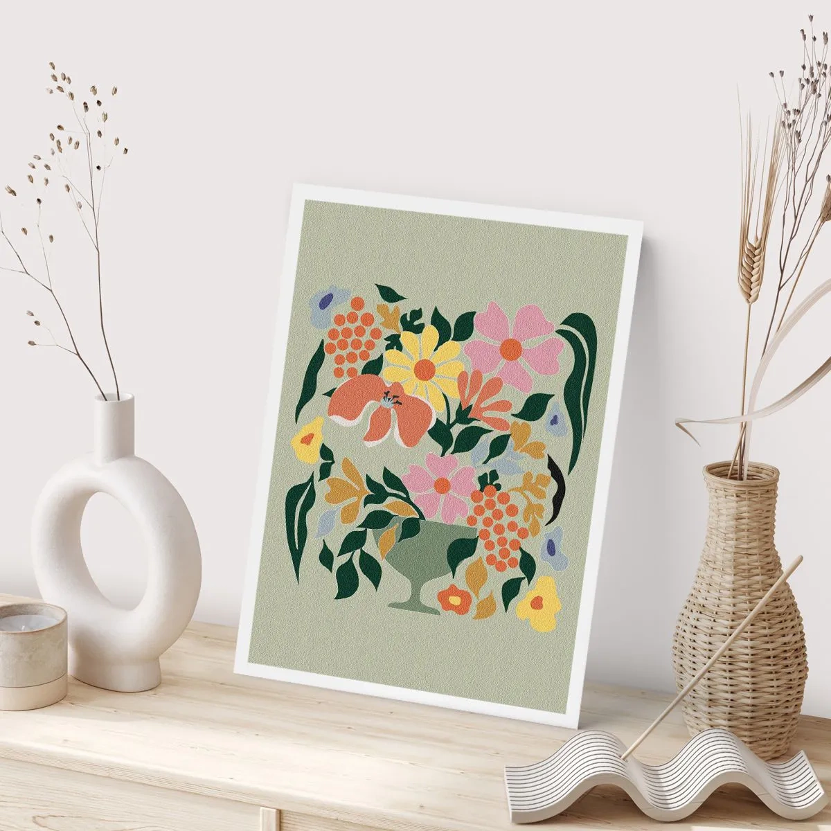 Pôster - Um buquê cheio de vida - 70x100 cm