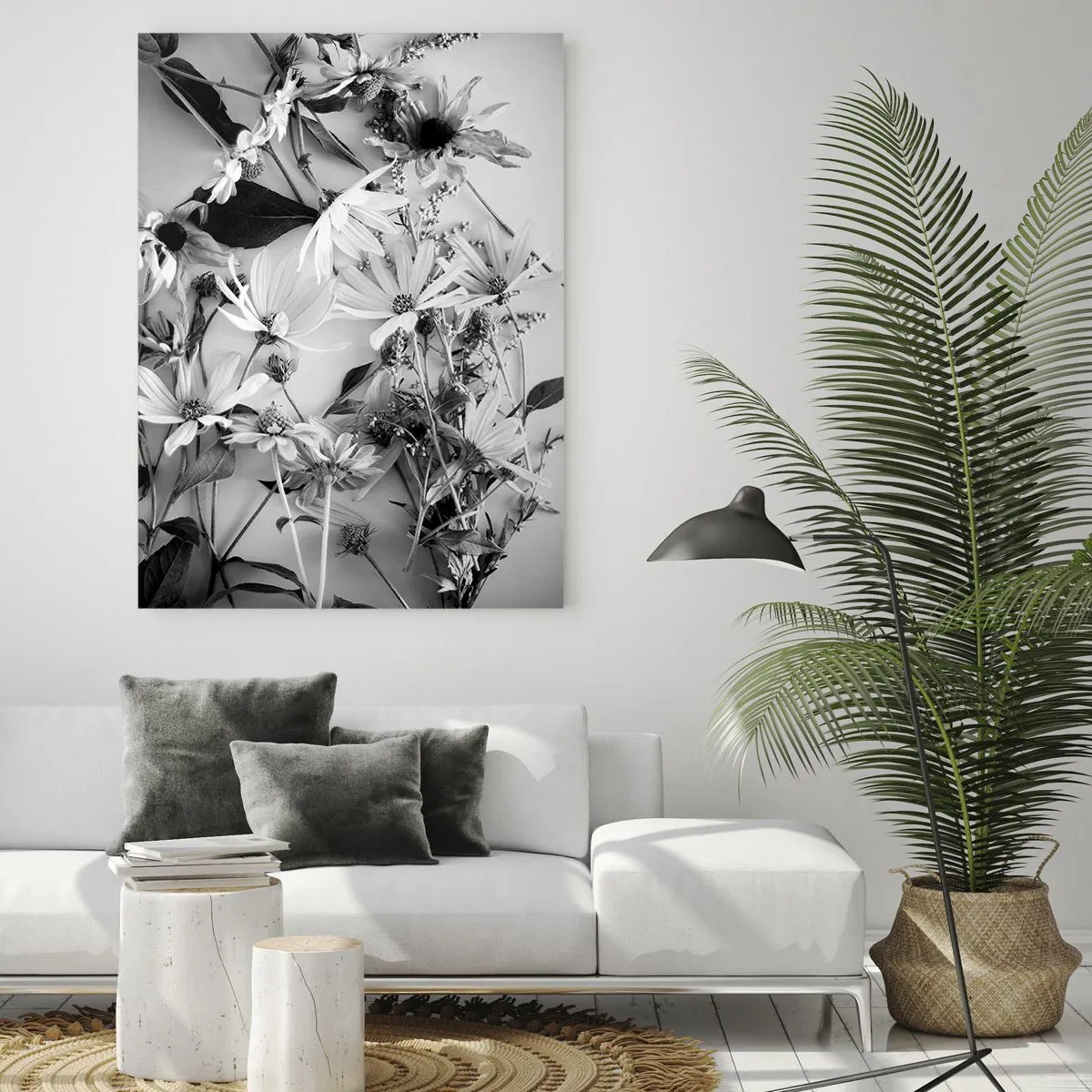 Quadro em vidro - Não é um ramo de flores - 50x70 cm