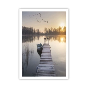 Pôster - Voltarei dentro de algum tempo - 70x100 cm