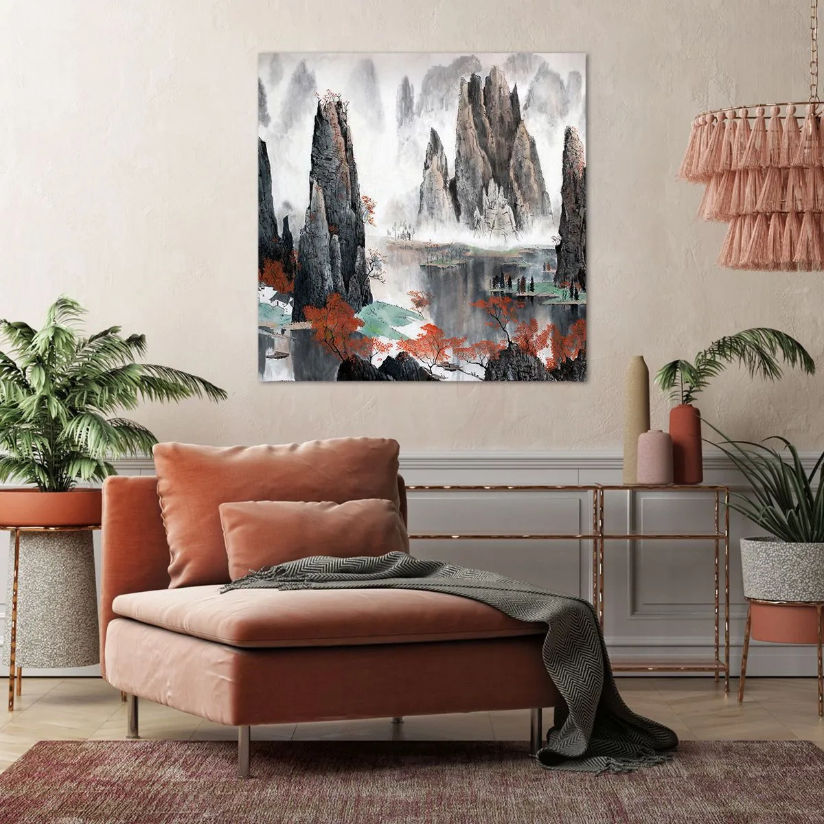 Quadro em tela - Poderosos guardiões  - 60x60 cm