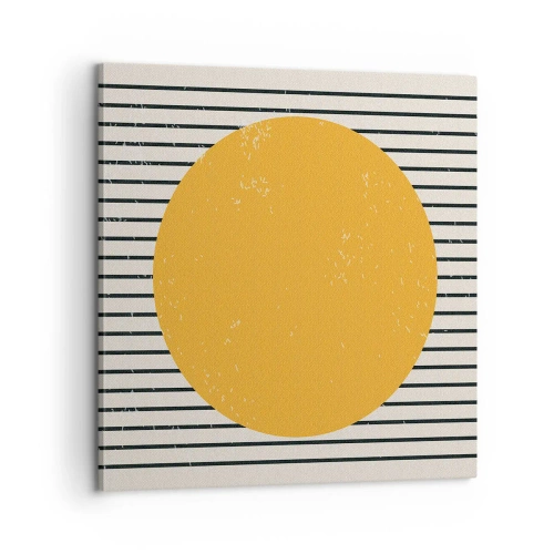 Quadro em tela - O poder da simplicidade - 60x60 cm