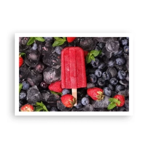 Pôster - O sabor de um verão quente - 100x70 cm