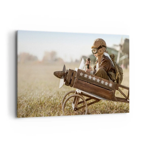 Quadro em tela - O início rumo a um sonho - 120x80 cm