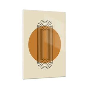 Quadro em vidro - O plano perfeito - 70x100 cm