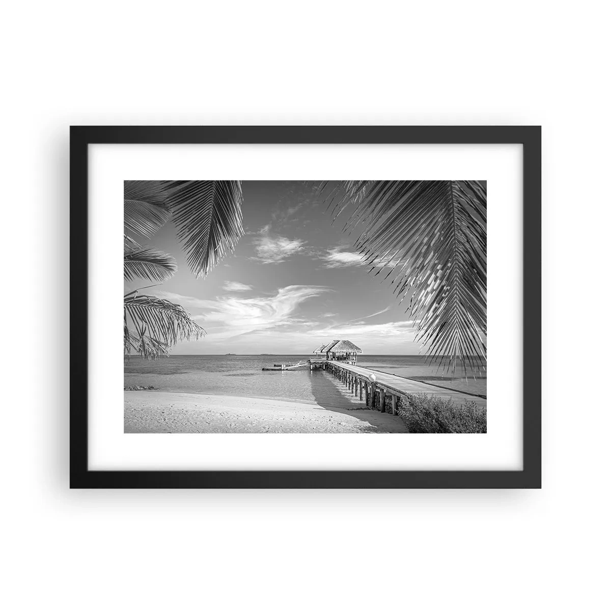 Pôster com moldura preta - Memória ou sonho? - 40x30 cm