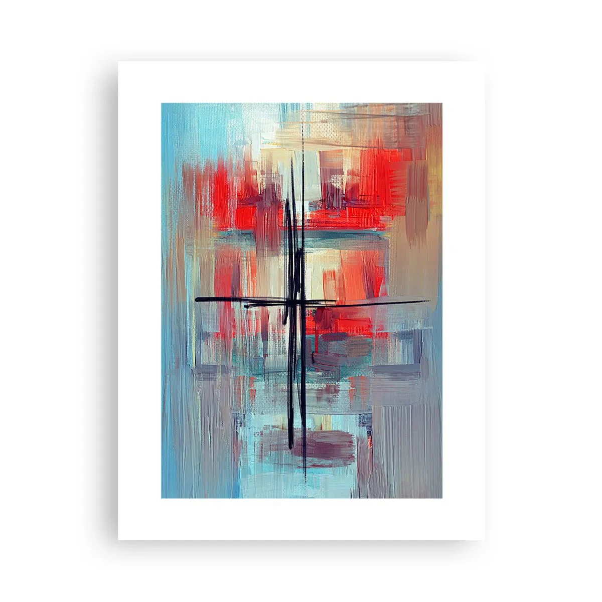 Pôster - Uma paisagem numa dimensão desconhecida - 30x40 cm