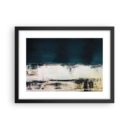 Pôster com moldura preta - Composição horizontal - 40x30 cm