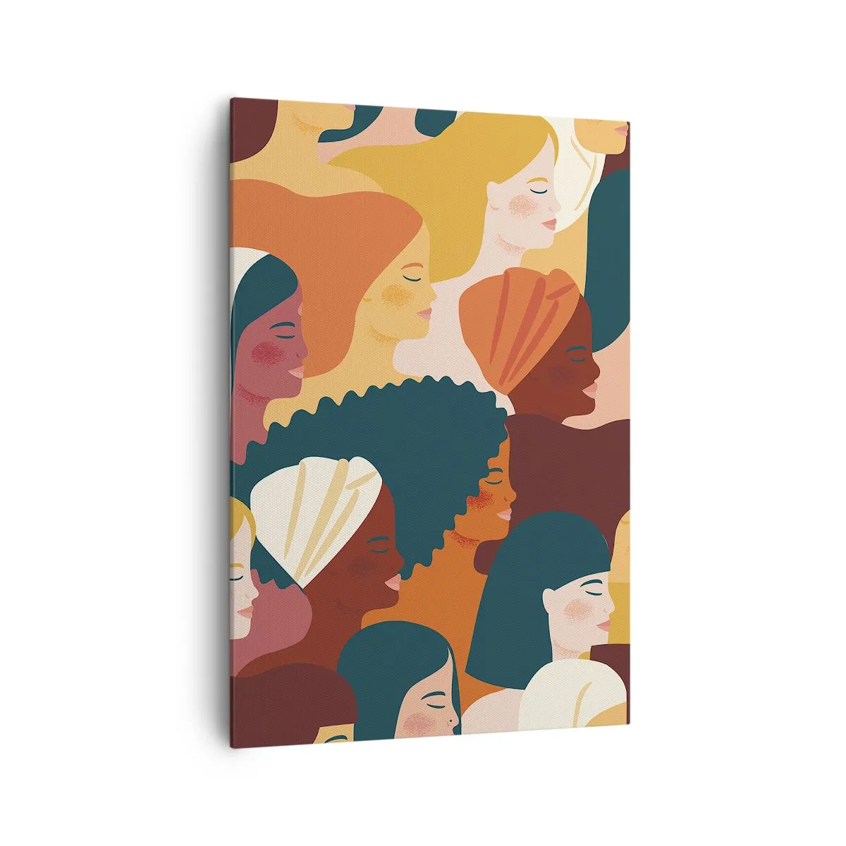 Quadro em tela - Apenas feminilidade - 70x100 cm