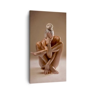 Quadro em tela - Unidade de corpo e alma - 45x80 cm