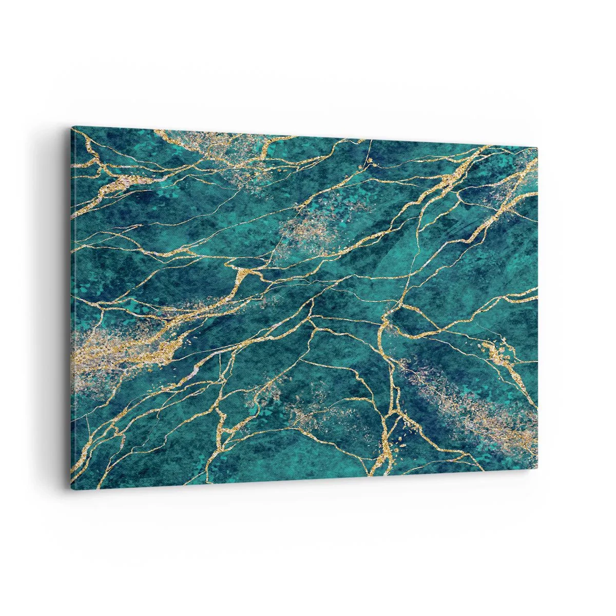 Quadro em tela - Veia dourada - 120x80 cm