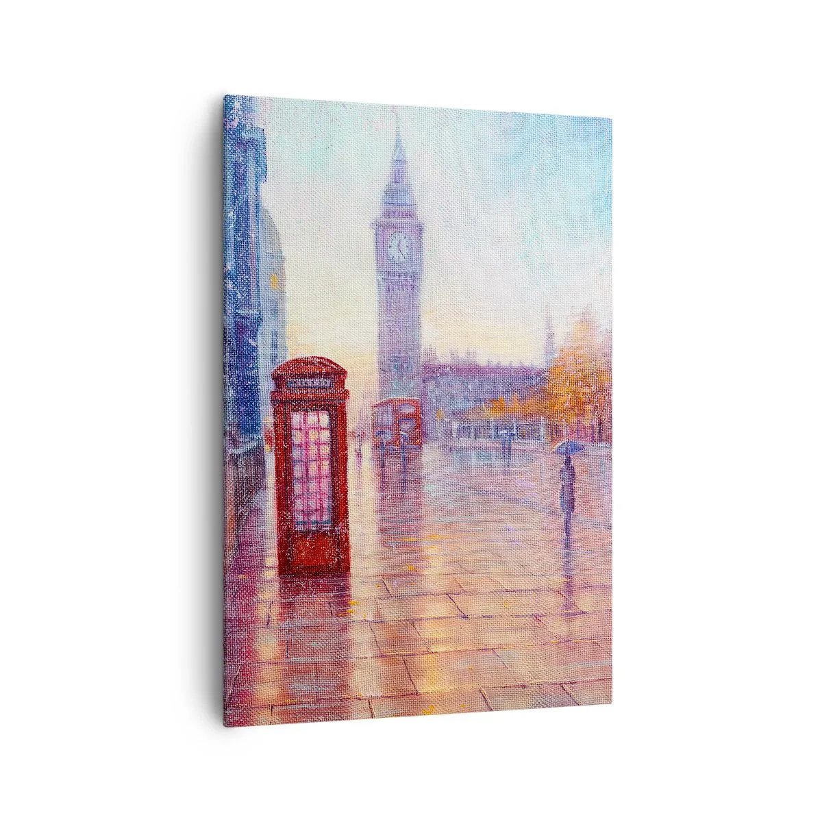 Quadro em tela - Um dia de outono em Londres - 70x100 cm