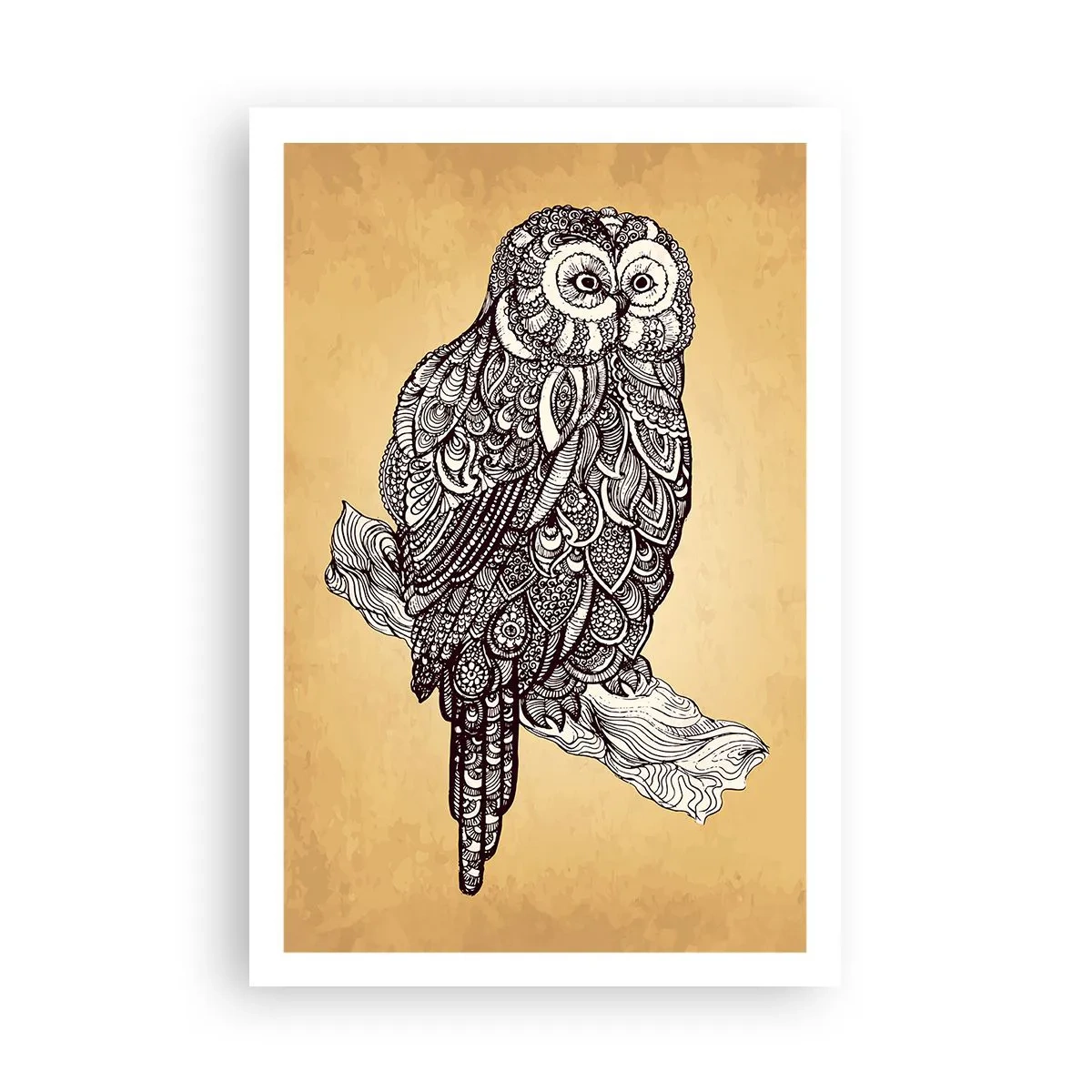 Pôster - Ornamentos intrincados de sabedoria - 61x91 cm
