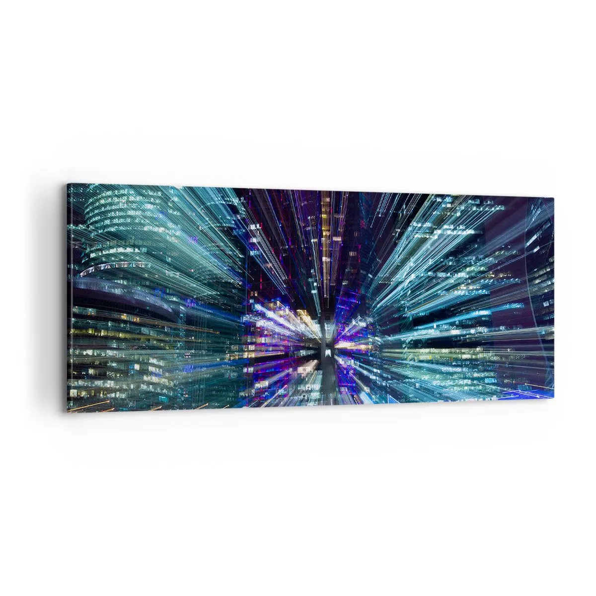 Quadro em tela - Transição para o hiperespaço - 100x40 cm