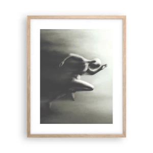 Pôster com moldura de carvalho claro - Irresistível - 40x50 cm