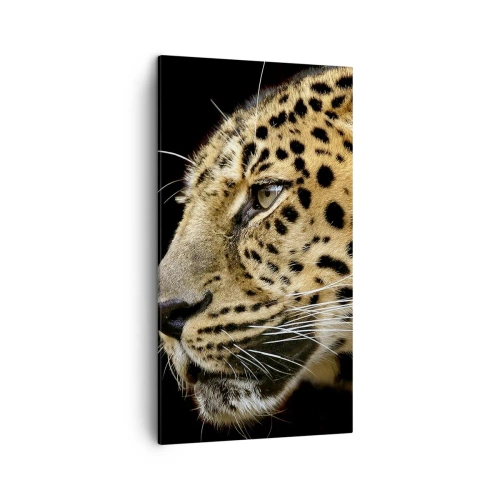 Quadro em tela - Calmo, focado, pronto - 45x80 cm