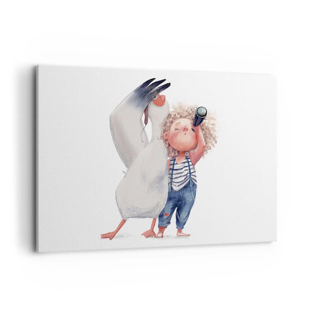 Quadro em tela - O itinerário da grande viagem - 100x70 cm