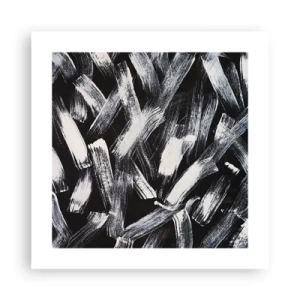 Pôster - Abstração no espírito industrial - 40x40 cm