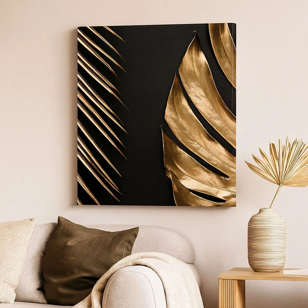 Quadro em tela - Diferentes e igualmente caros - 30x30 cm