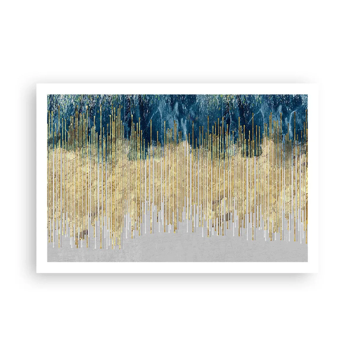 Pôster - Borda dourada - 91x61 cm