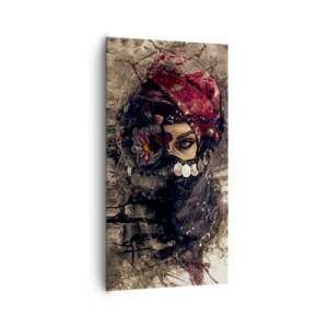 Quadro em tela - Perturbador, para dizer o mínimo - 65x120 cm