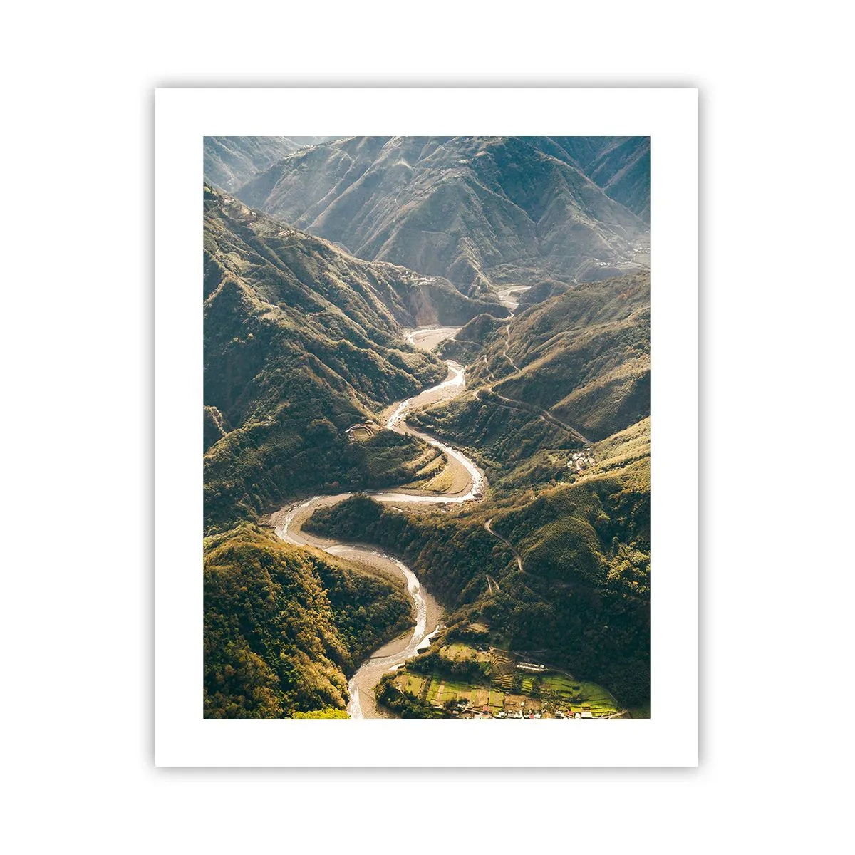 Pôster - Direto do coração das montanhas - 40x50 cm