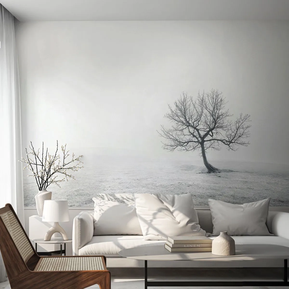 Papel de Parede Standard Eco - Contra o nada - Paisagem, Árvore, Natureza - 500x350 cm