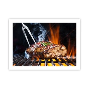 Pôster - Suculenta e de bom cheiro - 70x50 cm