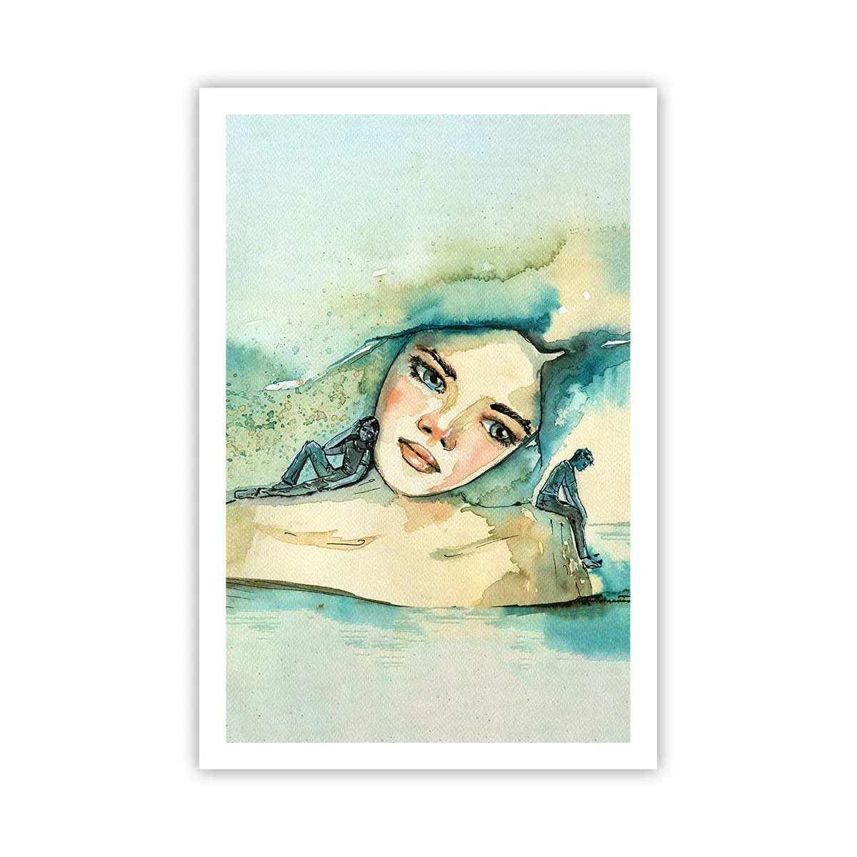 Pôster - Am I blue? - 61x91 cm