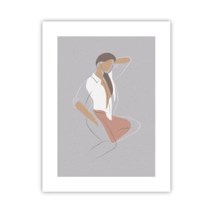 Pôster - O esboço do encanto - 30x40 cm