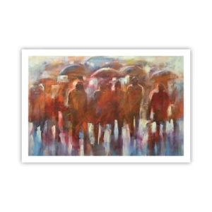 Pôster - Iguais na chuva e no nevoeiro - 91x61 cm