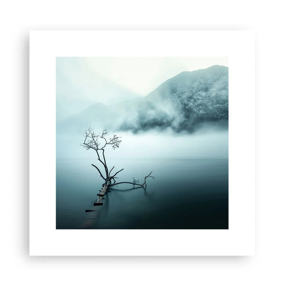 Pôster - Da água e da neblina - 30x30 cm