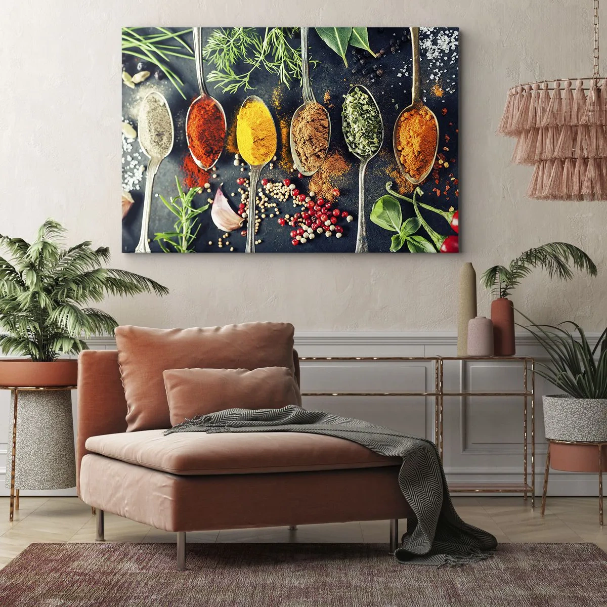 Quadro em tela - Magia culinária - 120x80 cm