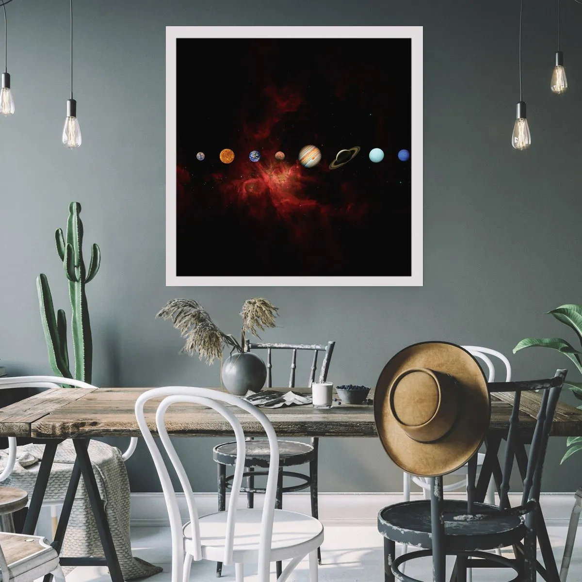 Pôster - Nosso bairro - 60x60 cm