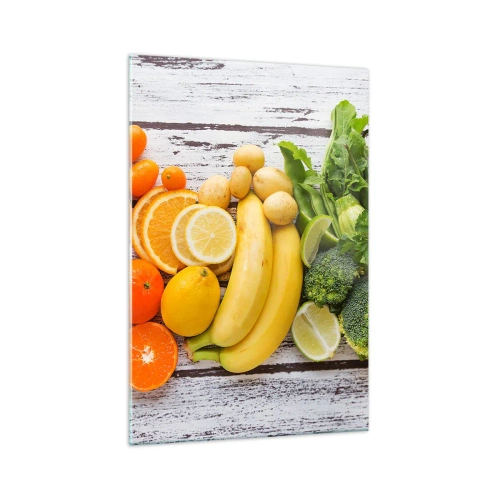 Quadro em vidro - Não é suficiente? - 70x100 cm